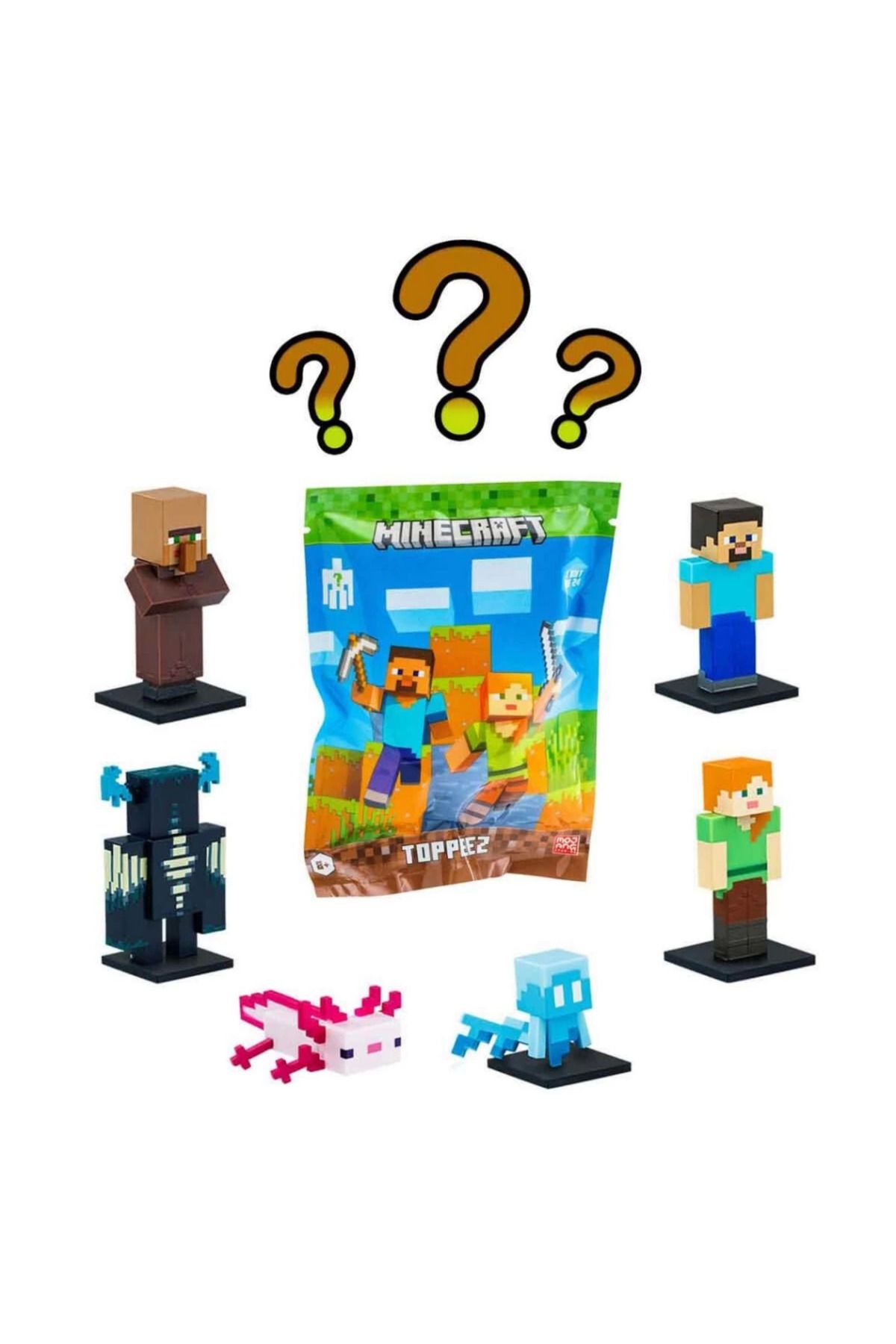 CPU ELEKTRONİK Nessiworld Minecraft Toppeez Sürpriz Figür Paketi