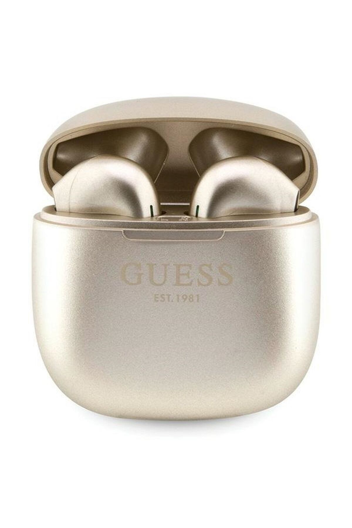REDz Accessories Căști Bluetooth Guess + Stație De Andocare, Fără Fir, Logo Clasic Est, Aurii - Mărime unică
