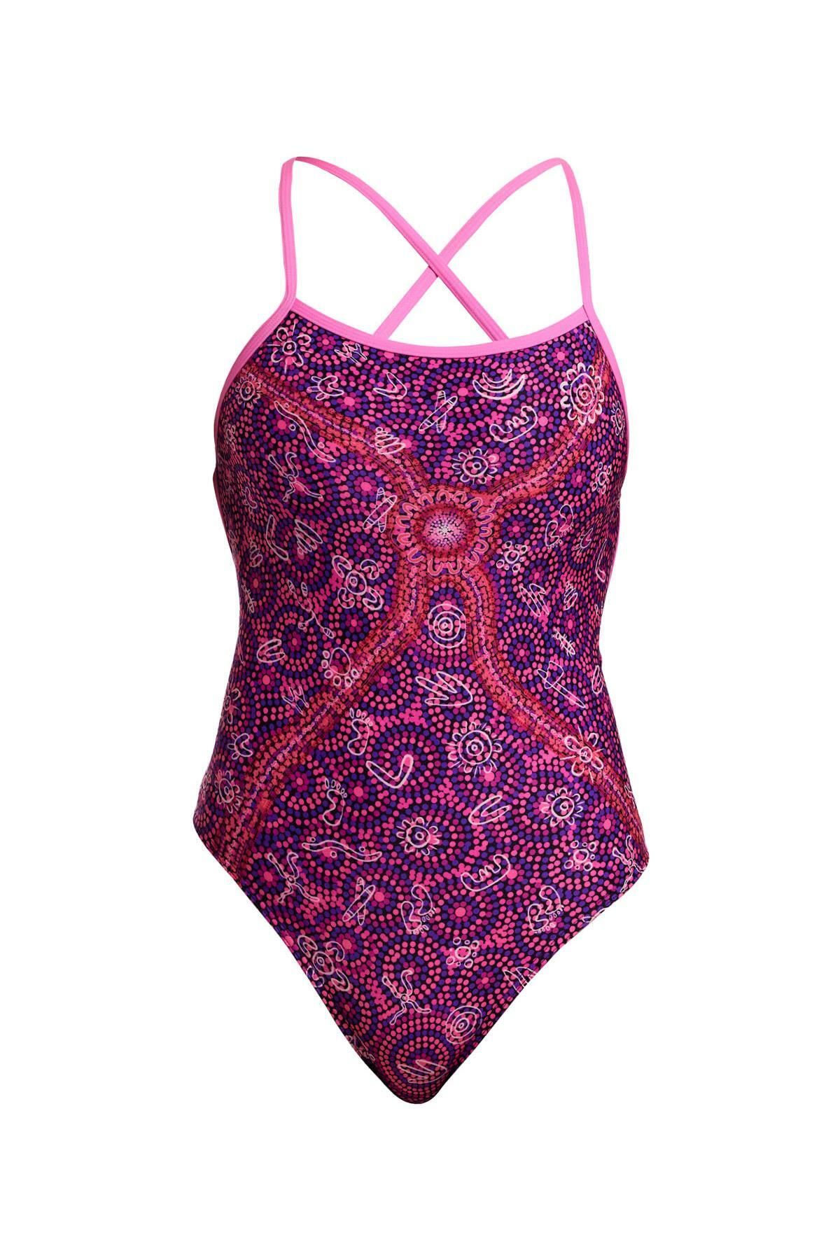 FUNKİTA Funkita STP Walk Together Kadın Çapraz Askılı Yüzücü Mayosu