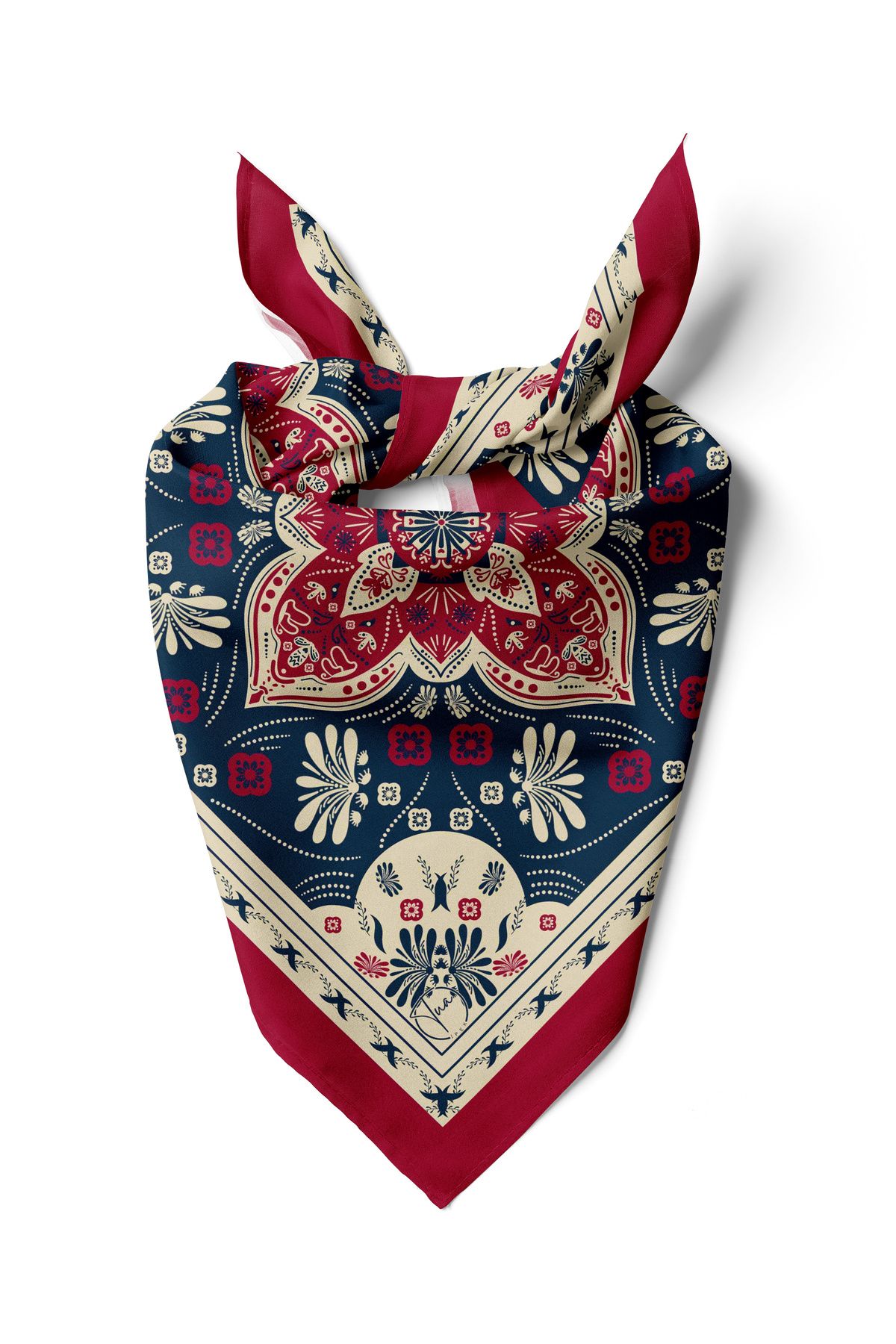TUA KADİM HARMONİ Desen Bandana/Fular