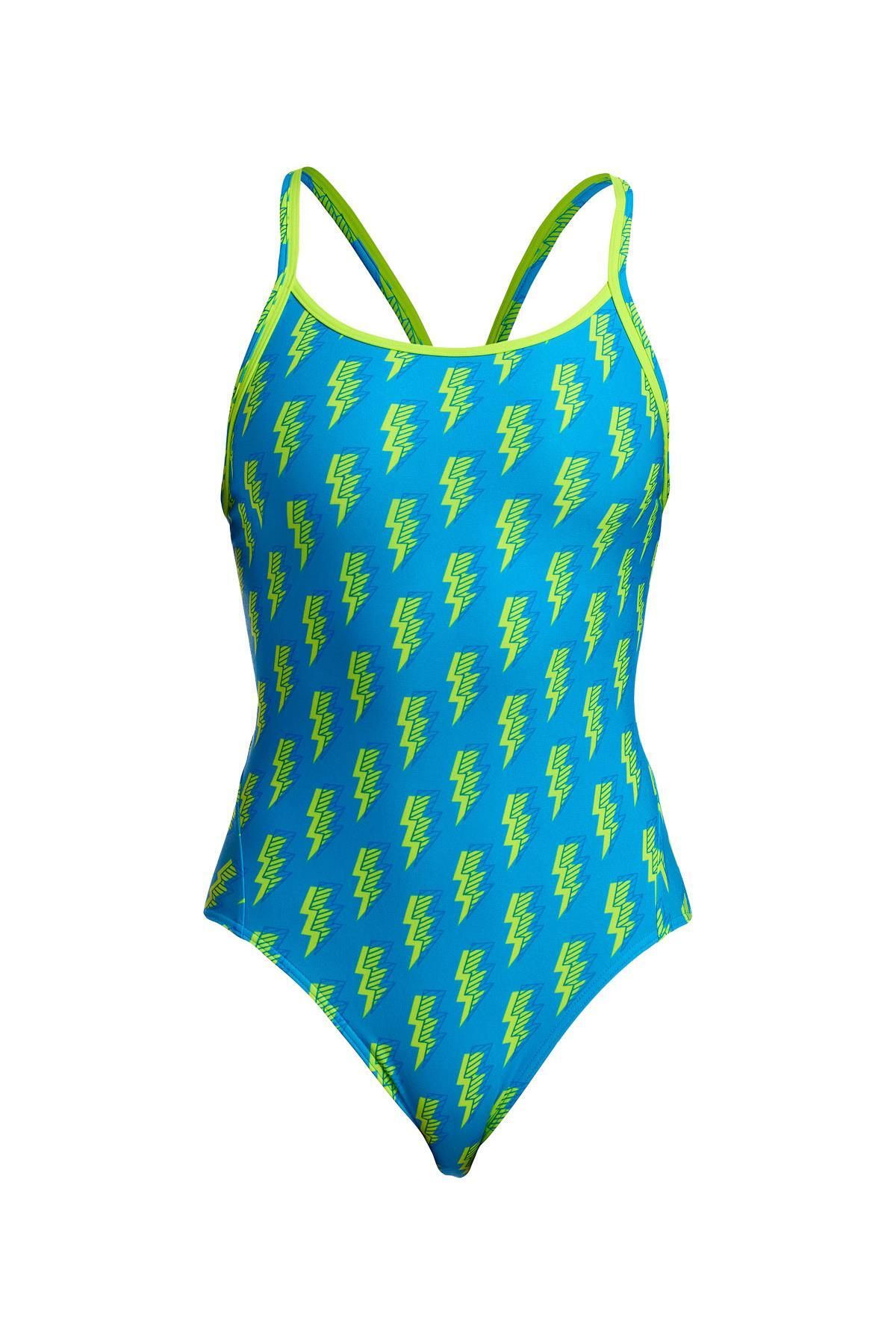 FUNKİTA Funkita DB Bolted Kadın Yüzücü Mayosu-Klora Dayanıklı ve Rahat