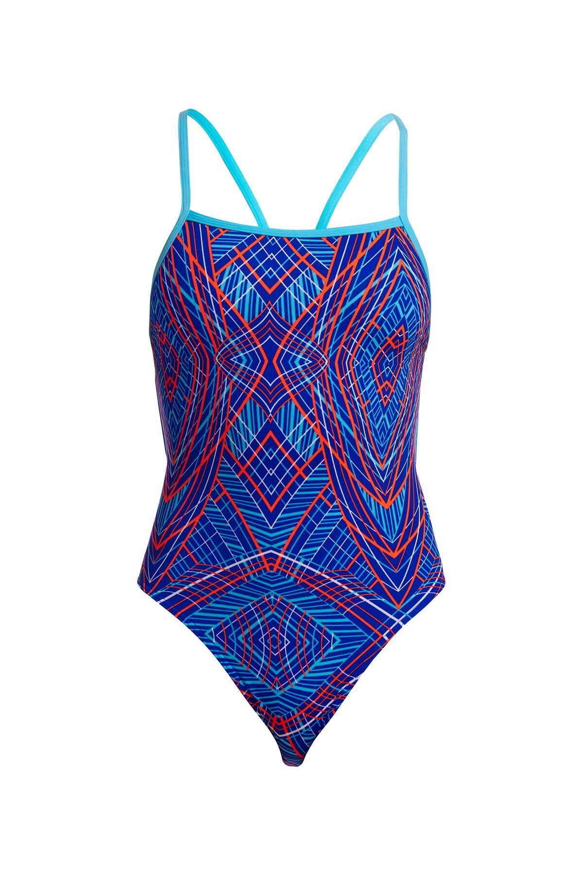 FUNKİTA Funkita SST Frequency Kadın Tek Askılı Yüzücü Mayosu – Yüksek Kesim Performans Modeli