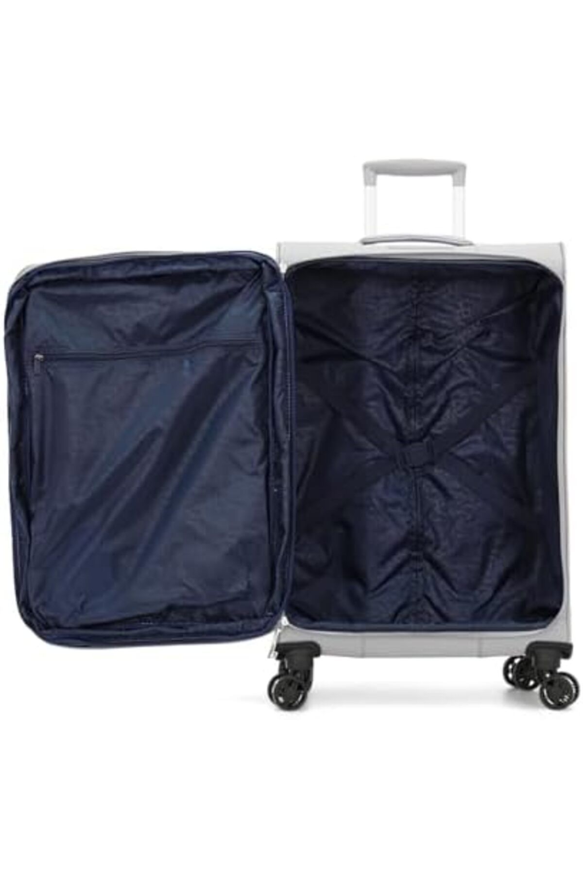 VERAGE-Double Spinner Luggage with Number Lock for All Tastes (3 Pieces Set, Light Charcoal) 8
