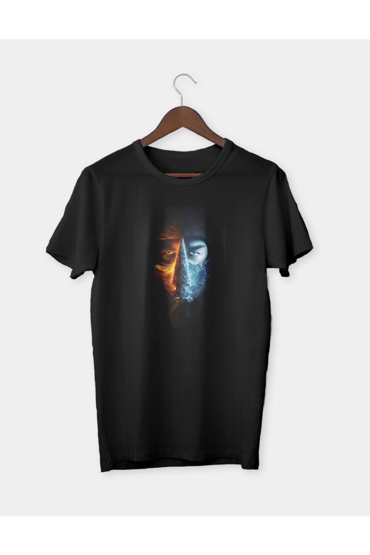 Pisa Art Ateş Ve Su Baskılı Unisex T-shirt Tişört