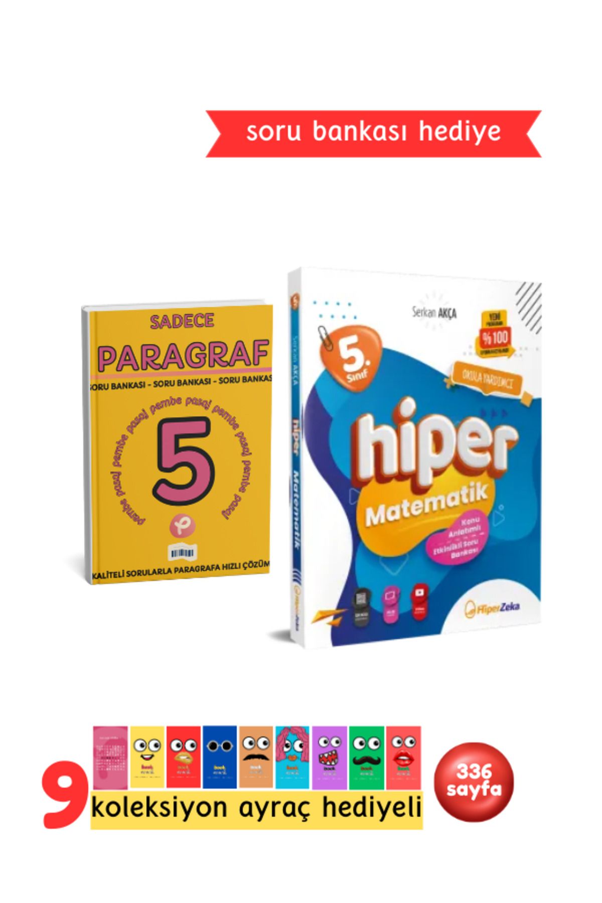Pembe Yayınevi Hiper Zeka Yayınları 5. Sınıf Hiper Matematik Konu Anlatımlı - Etkinlikli Soru Bankası
