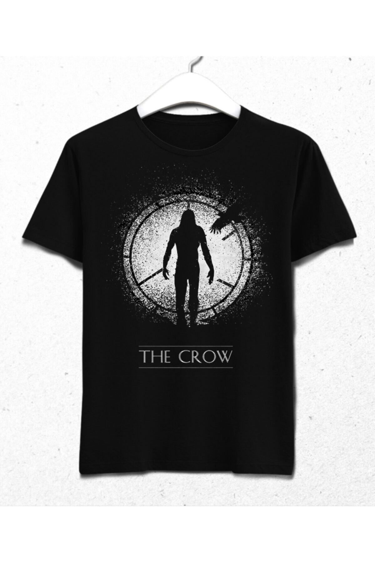 Pisa Art The Crow Maga Erkek Siyah Tişört