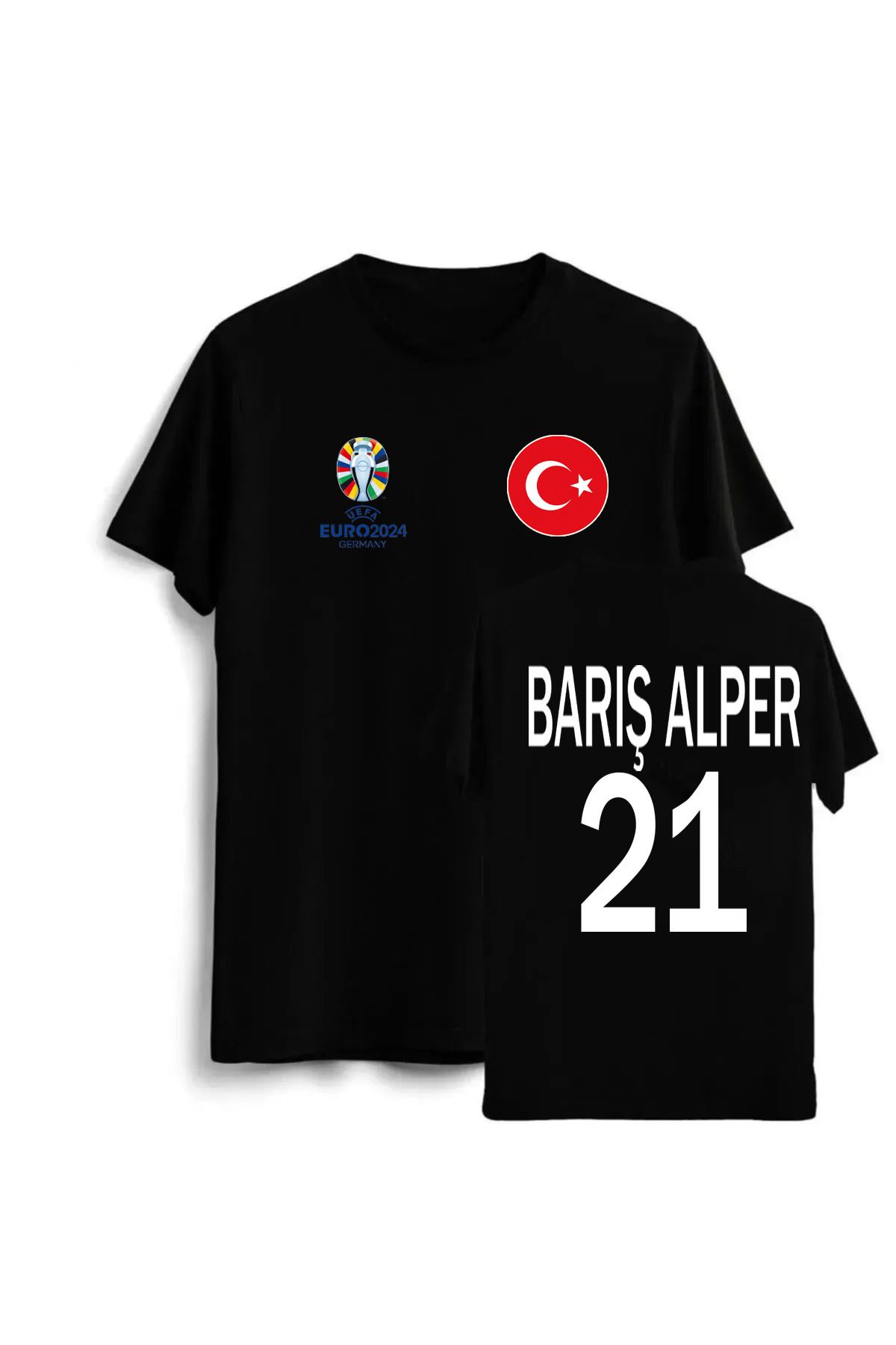 Pisa Art Türkiye Futbol Milli Takım Barış Alper Yılmaz Euro 2024 Tasarımlı T-Shirt