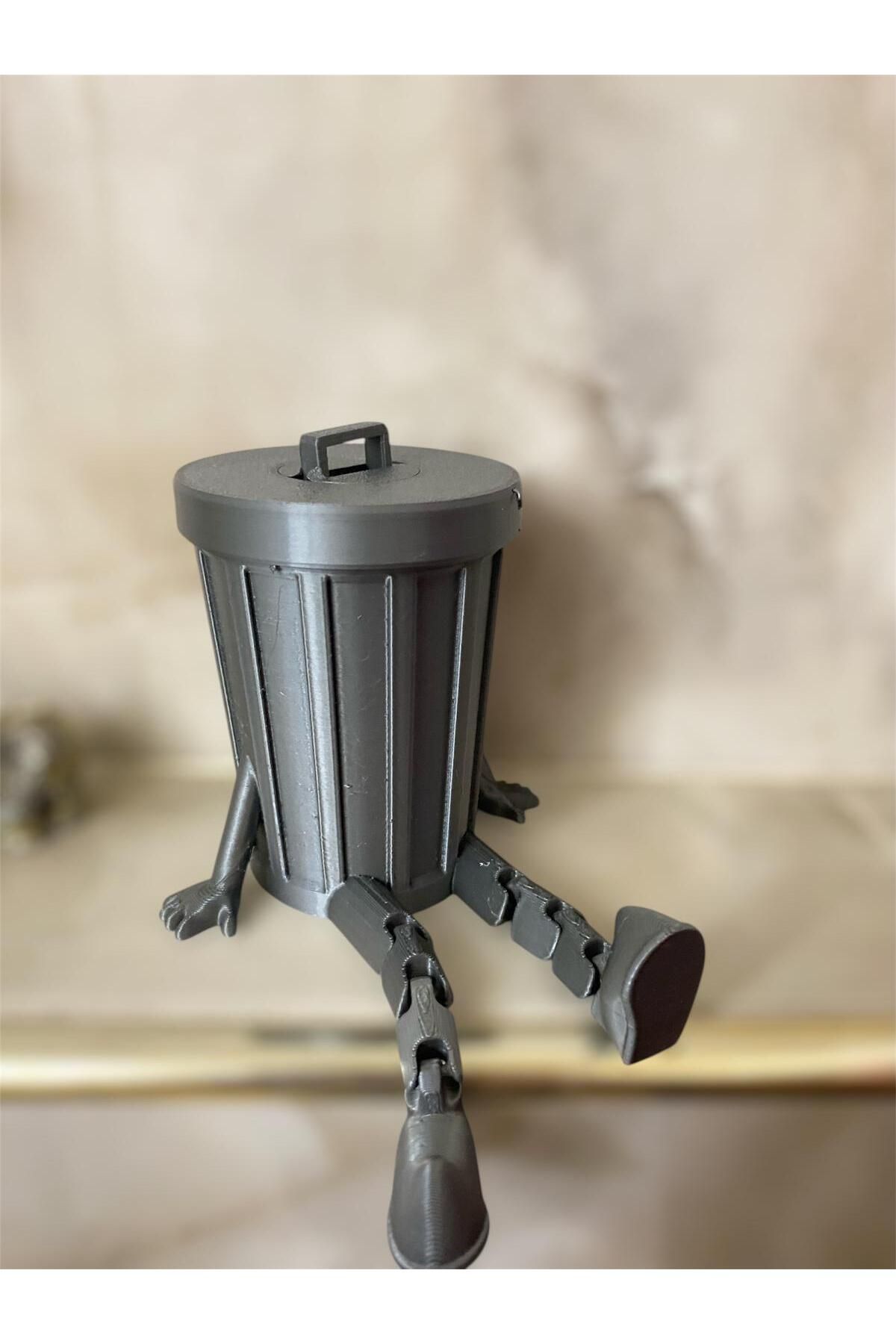 Eta3d Klozet Banyo Süsü Çöp Kovası Figürü