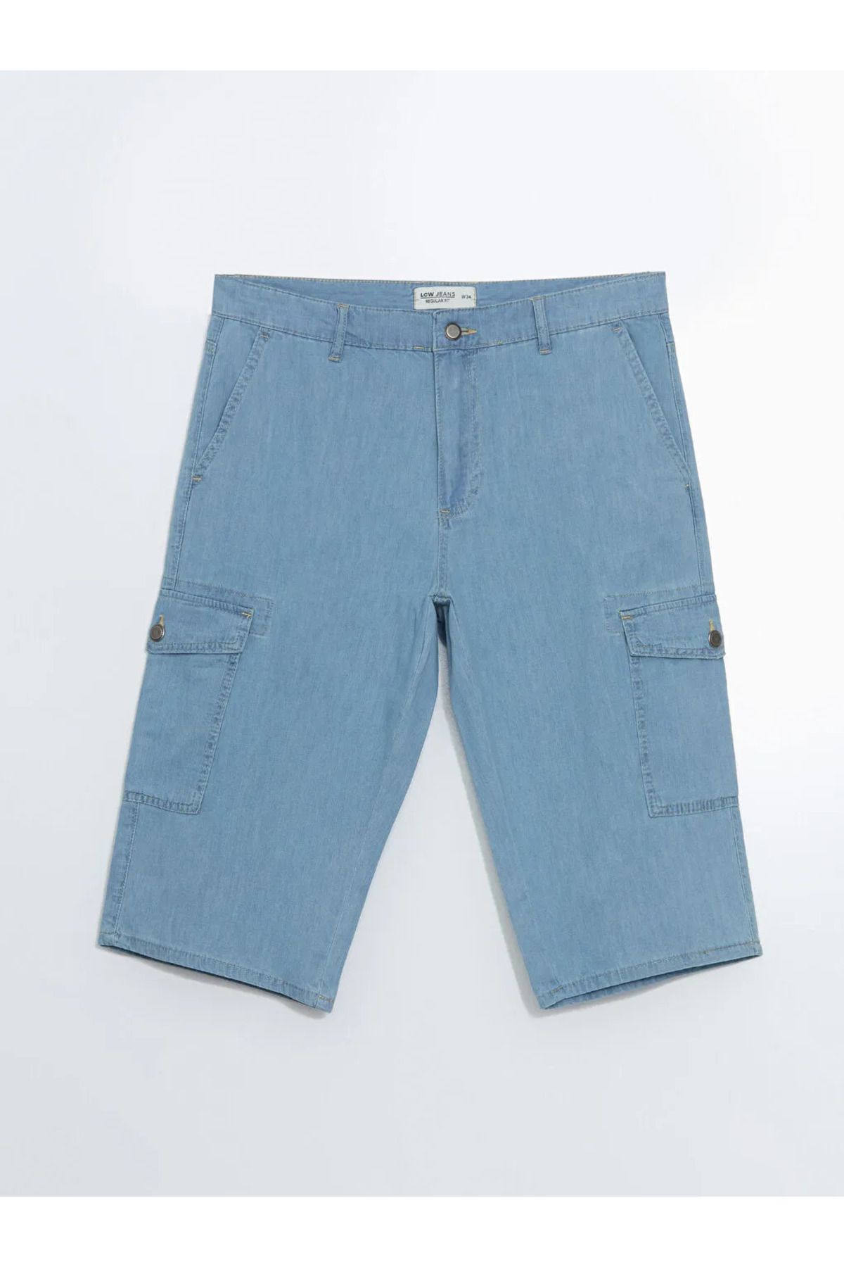 LC Waikiki LCW Jeans Indigo Standart Kalıp Erkek Jean Şort