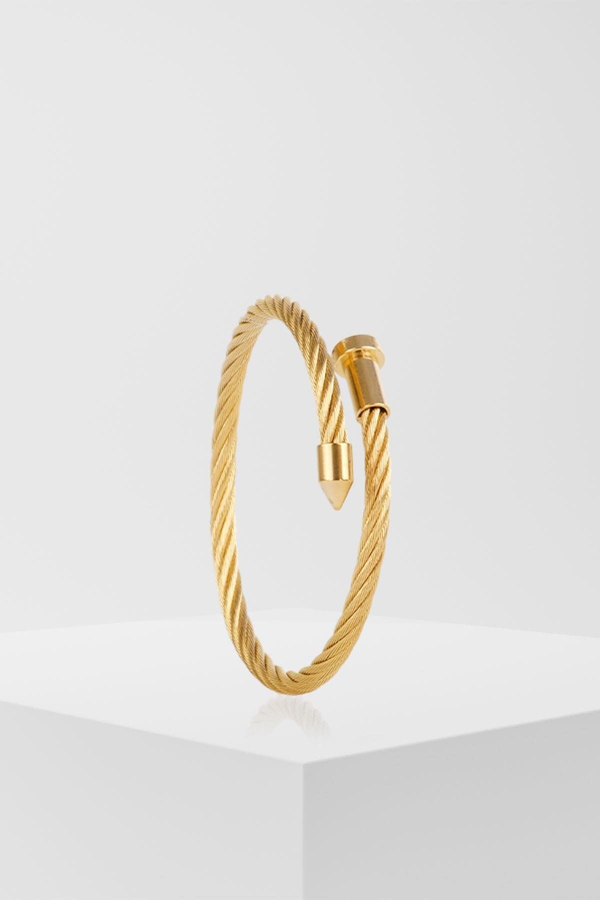 WATCHOFROYAL MATEO GOLD ÇELİK BİLEKLİK