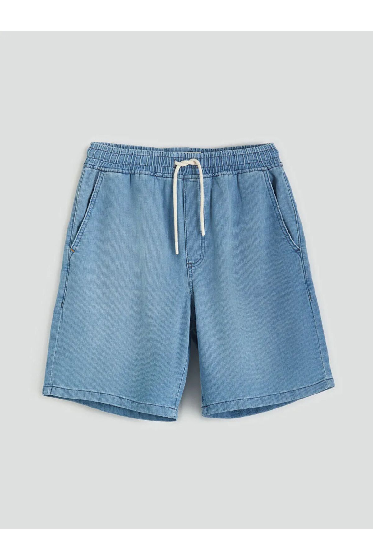 LC Waikiki LCW Jeans Indigo Rahat Kalıp Erkek Jean Şort