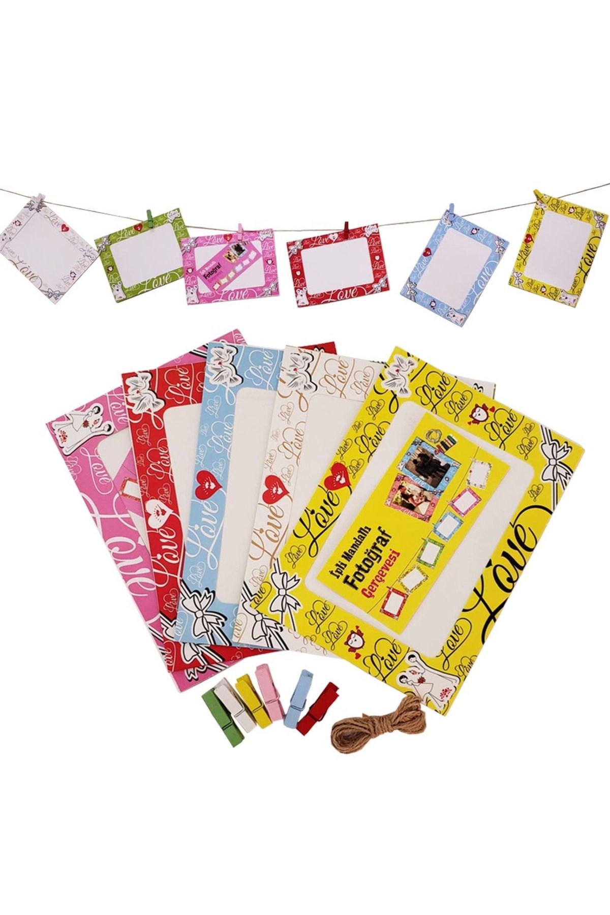 MELFSHOP İpli Mandallı Albüm