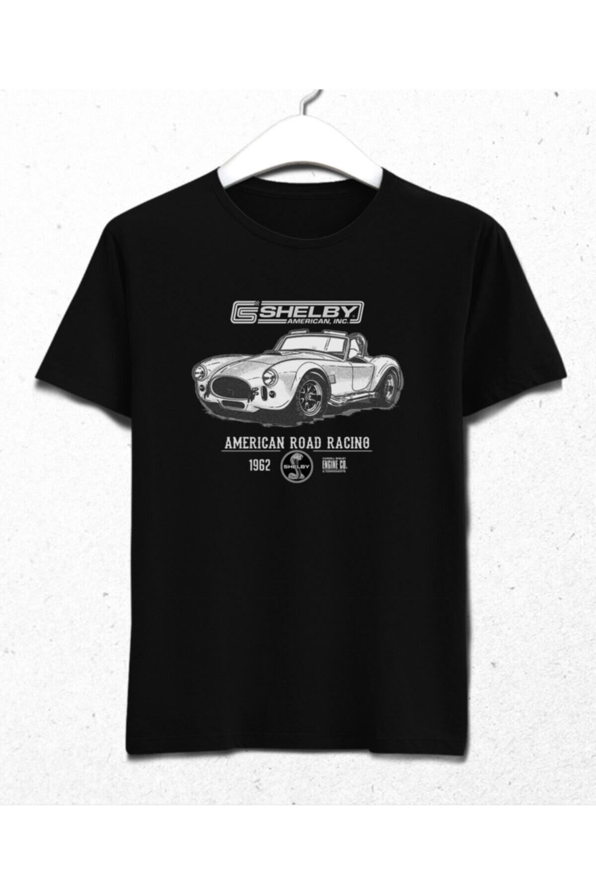 Pisa Art Cobra Shelby Erkek Siyah Tişört