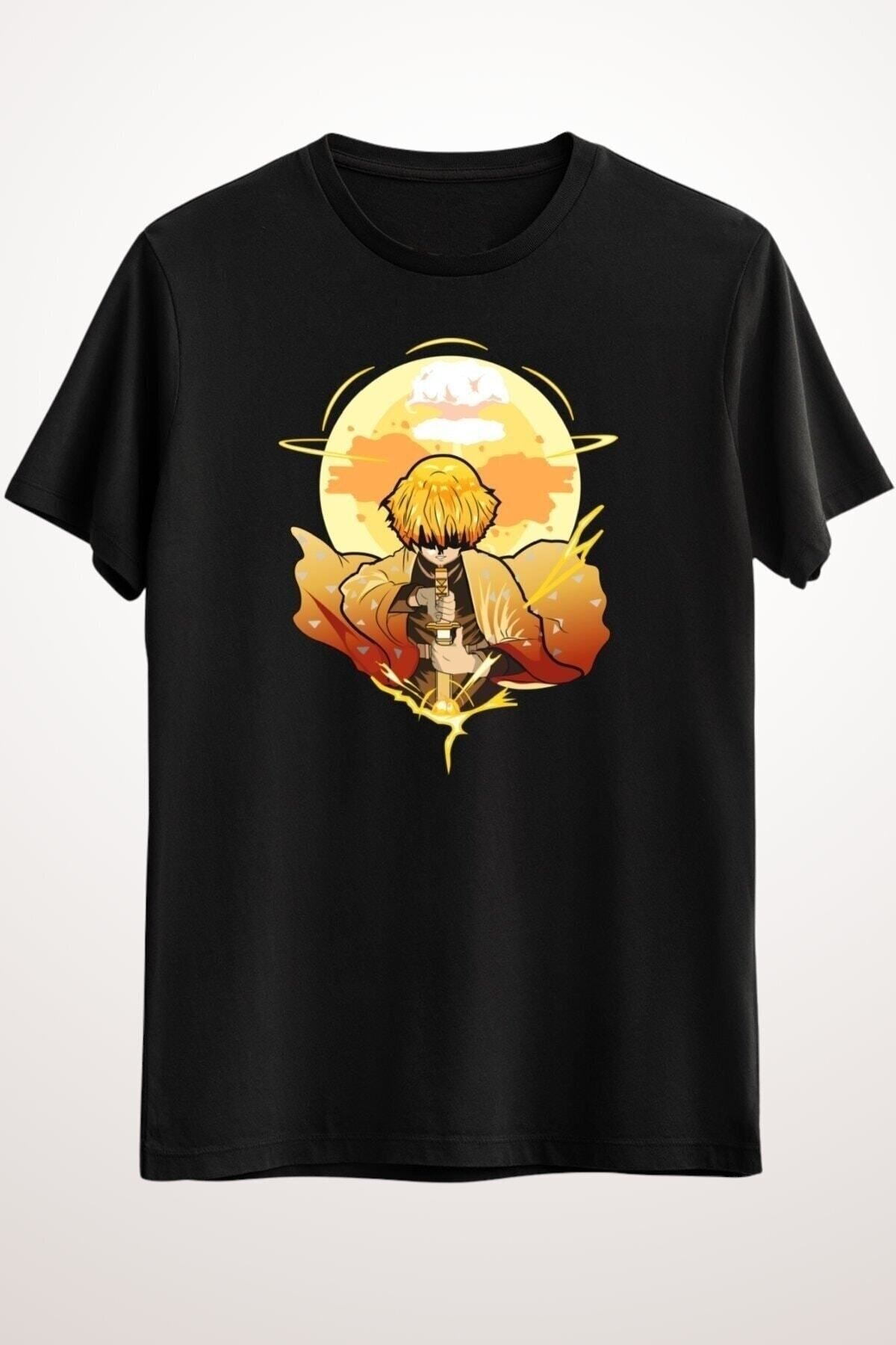 Pisa Art Erkek Siyah Demon Slayer Zinetsu - Ds1764 Ds1764