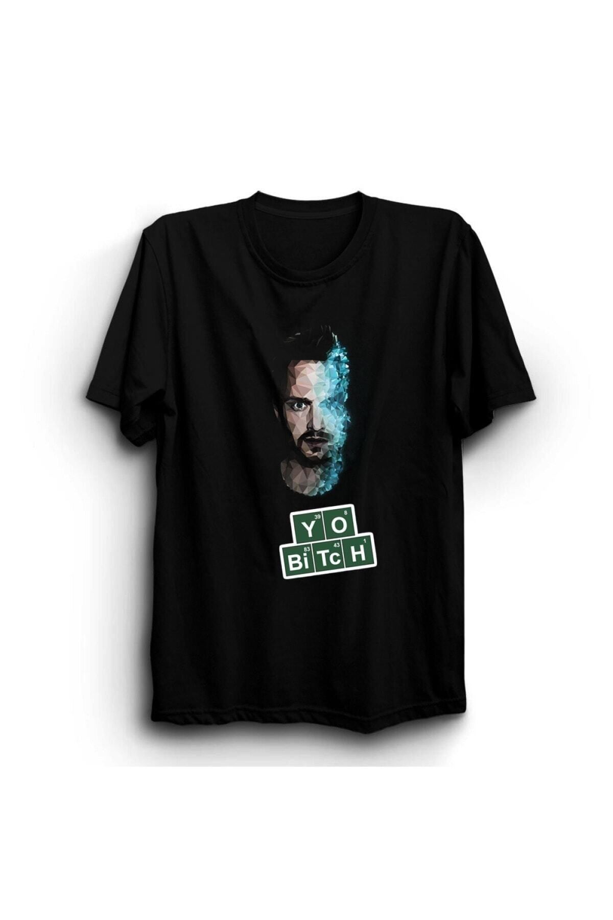 Pisa Art Jesse Pinkman Breaking Bad Yo  Baskılı T-shirt