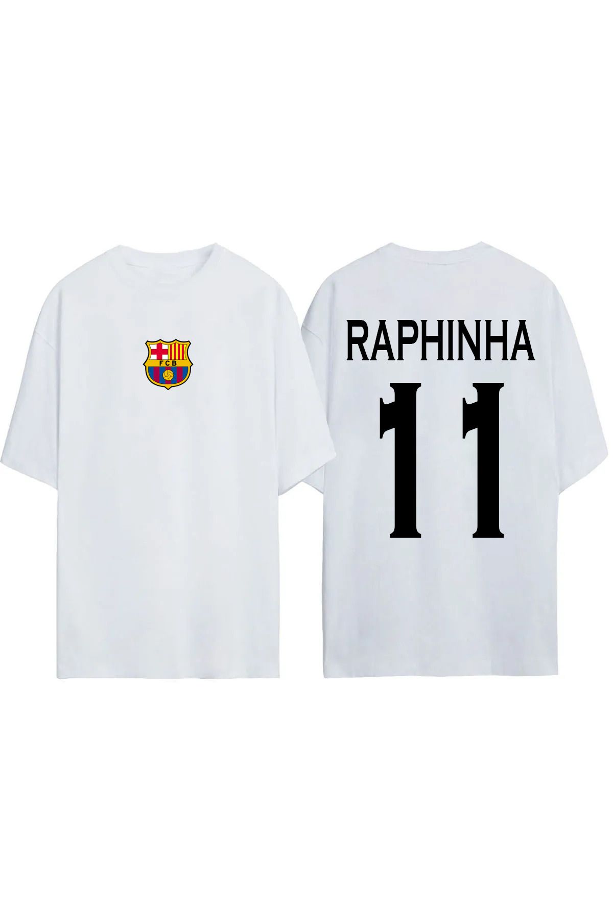 Pisa Art KATALAN DEVİ X RAPHİNHA 11 ÖZEL ATSARIM TARAFATR UNISEX T-SHİRT