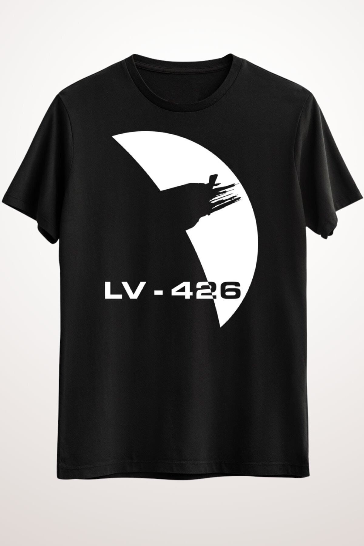 Pisa Art Unisex Siyah Tişört Sulaco Silhouette