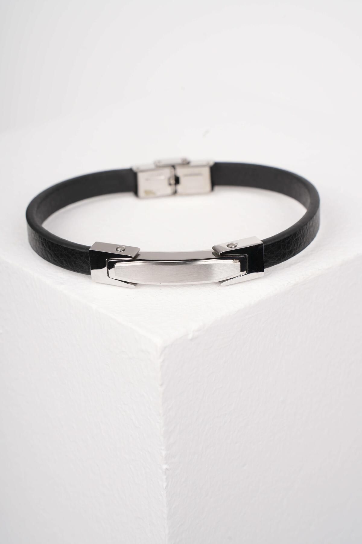 WATCHOFROYAL ARTEMIO SILVER DERİ BİLEKLİK
