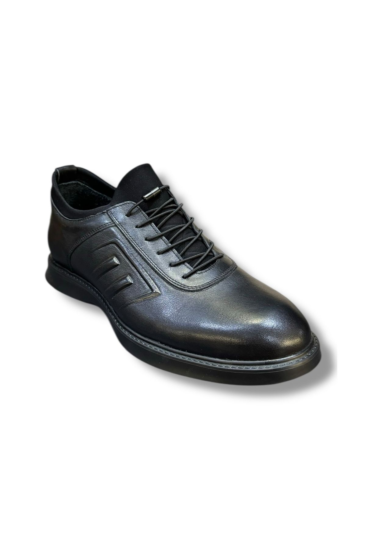İdeal Voyager 1033 Erkek Lastikli Hakiki Deri Çok Rahat Modern Klasik Casual Loafer Ayakkabı