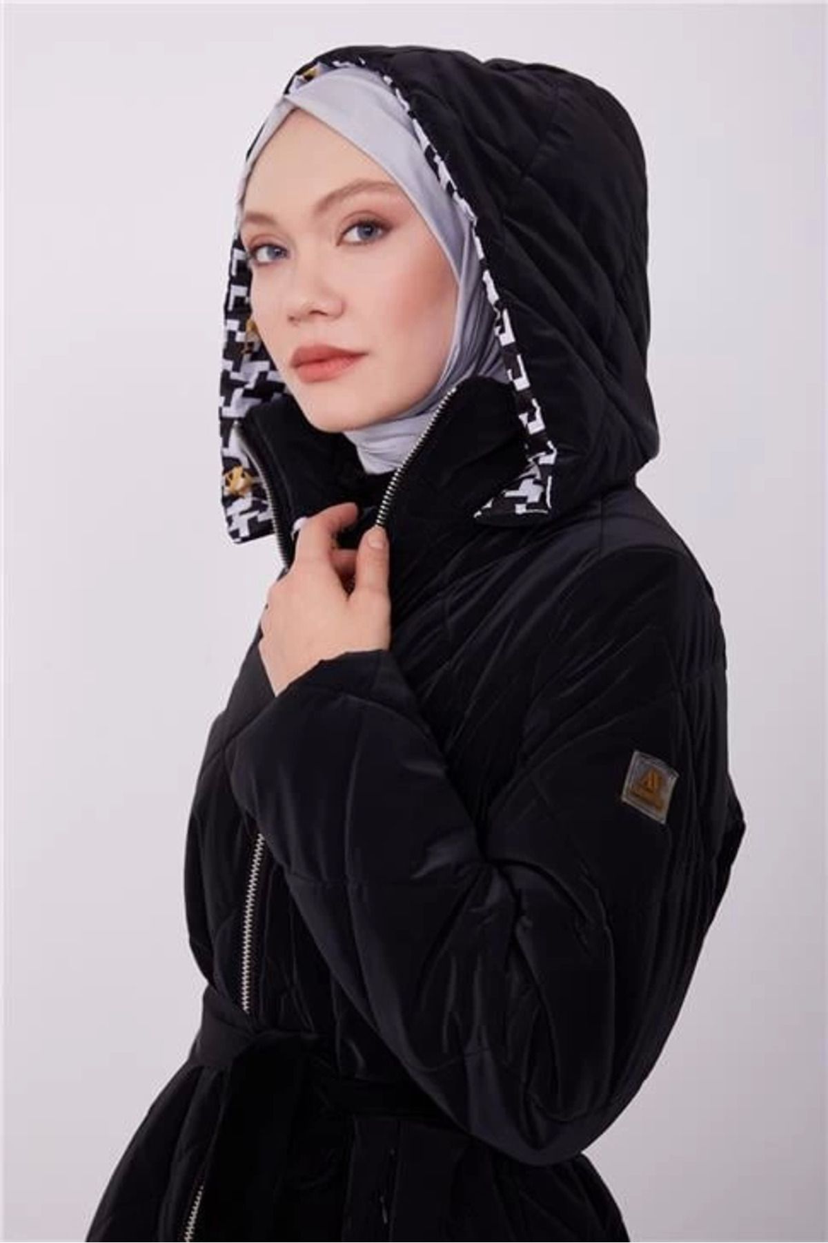 aradimtaradim Armine Kapitone Mont 23Kd6403 Siyah