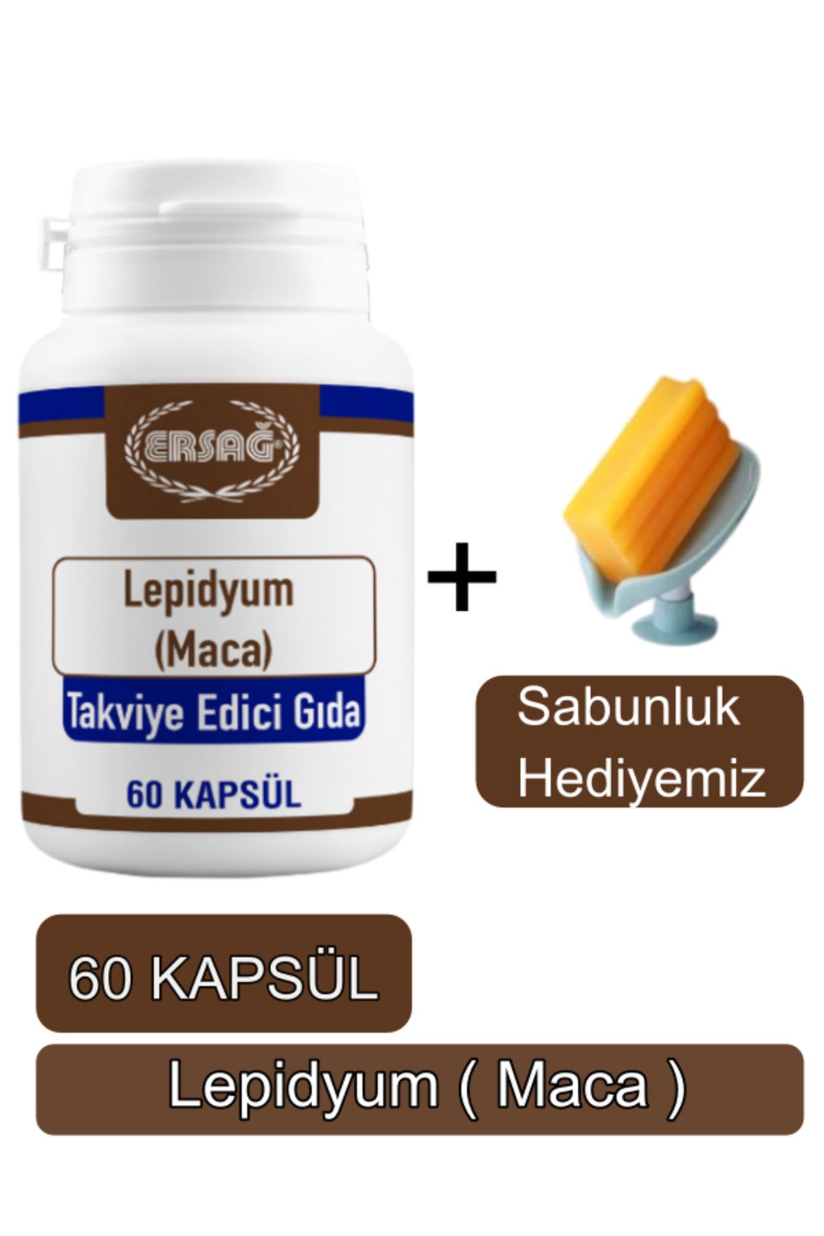 Ersağ Lepidyum (MACA) Gıda Takviyesi - Sabunluk Hediyemiz 2006 - 03