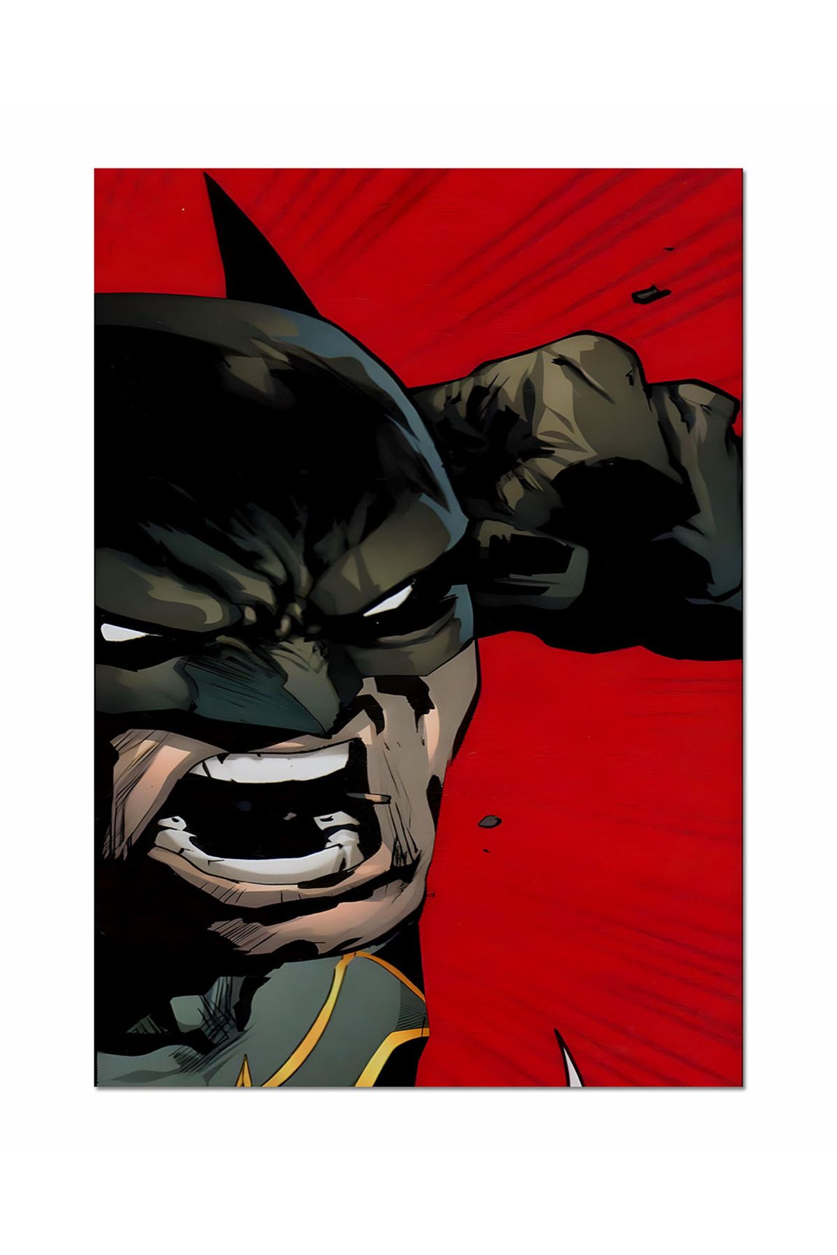Ayabak Metal Poster DC Batman - Dekoratif Metal Poster - Hediyelik Metal Poster