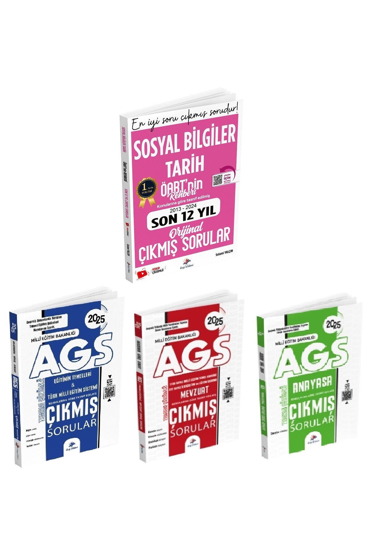 Dizgi Kitap 2025 ÖABT nin Rehberi Sosyal Bilgiler Tarih + AGS Eğitimin Temelleri ve Türk Milli Eğiti