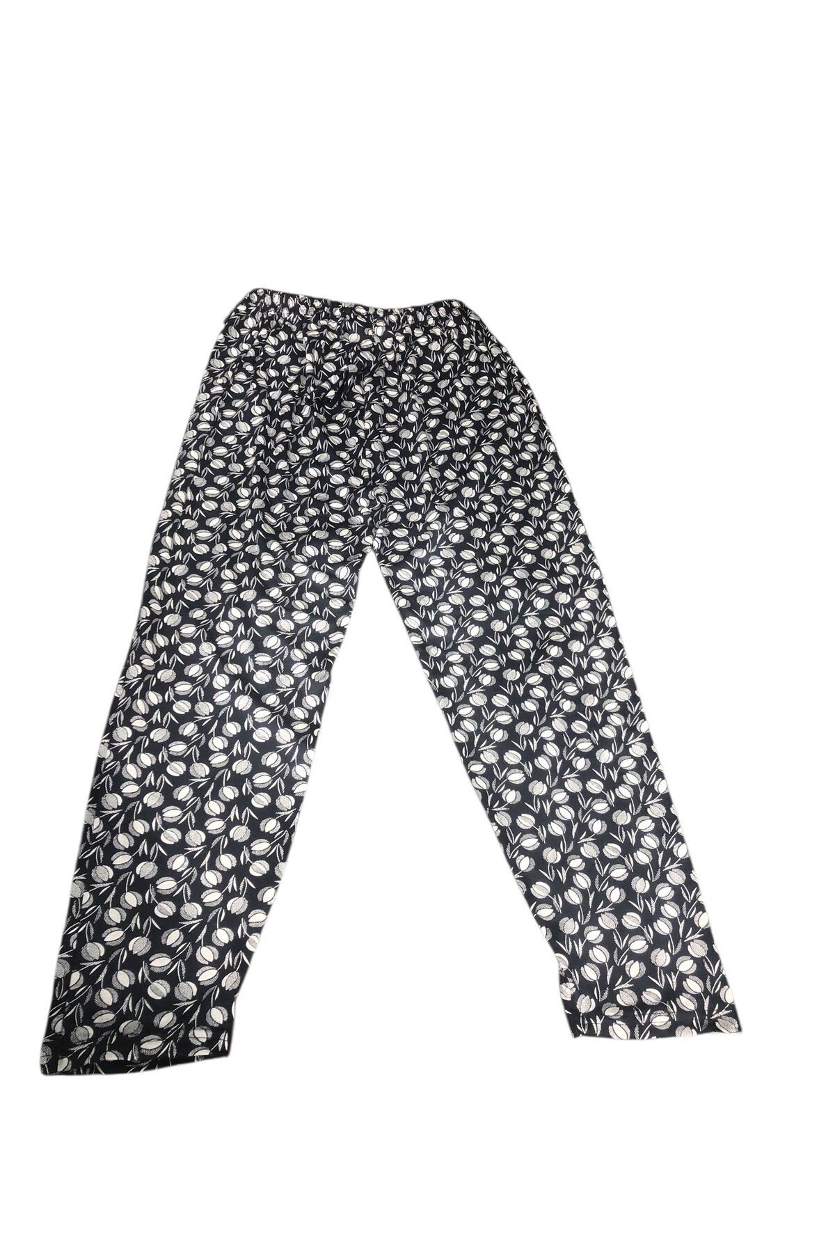 PARAF TEKSTİL Viskon Kumaş Kadın Alt Pijama Eşofman