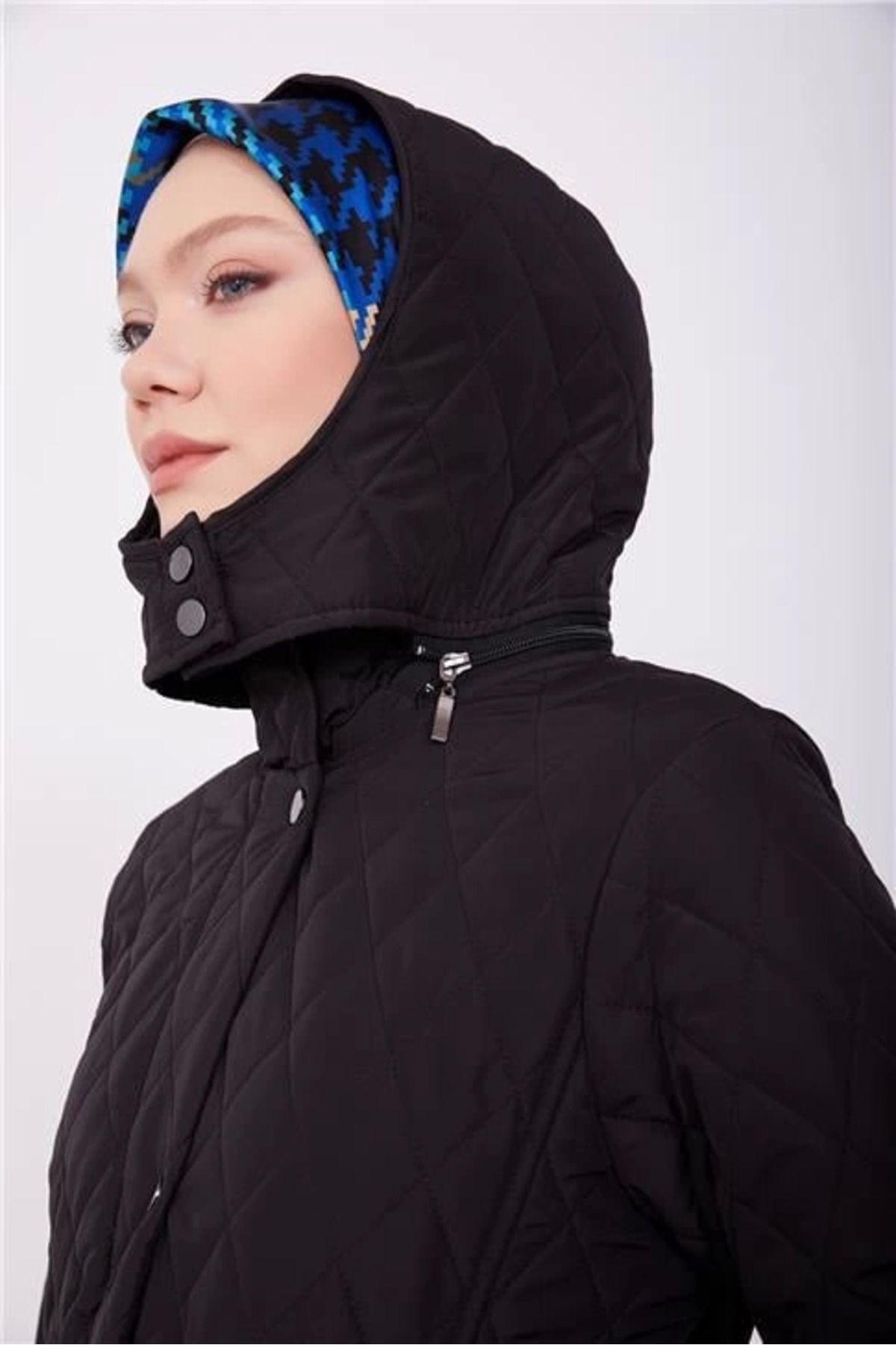 aradimtaradim Armine Kapitone Mont 23Kd8802 Siyah