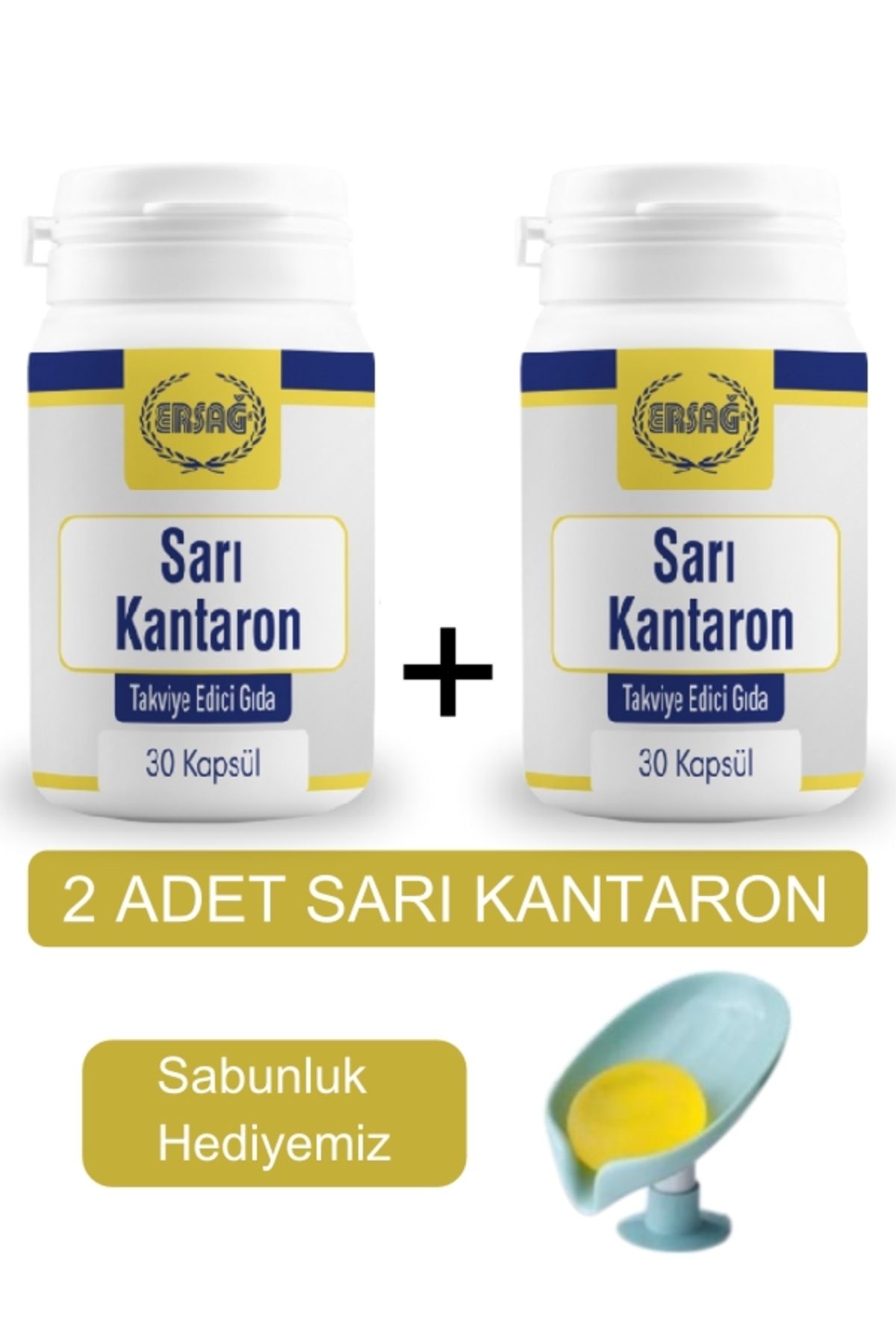 Ersağ Sarı Kantaron (2 Kutu ) - Sabunluk Hediyemiz 2008-36