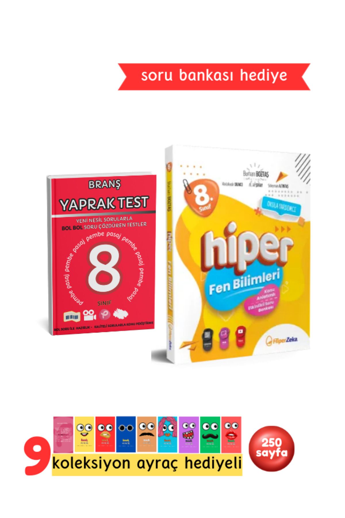 Pembe Yayınevi Hiper Zeka Yayınları 8. Sınıf Hiper Fen Bilimleri Konu Anlatımlı - Etkinlikli Soru Bankası