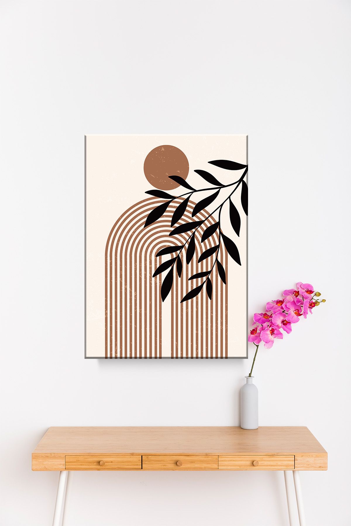 KanvasSepeti Bohem Minimalist Doğa Soyutu Sanat Kanvas Tablo 0605