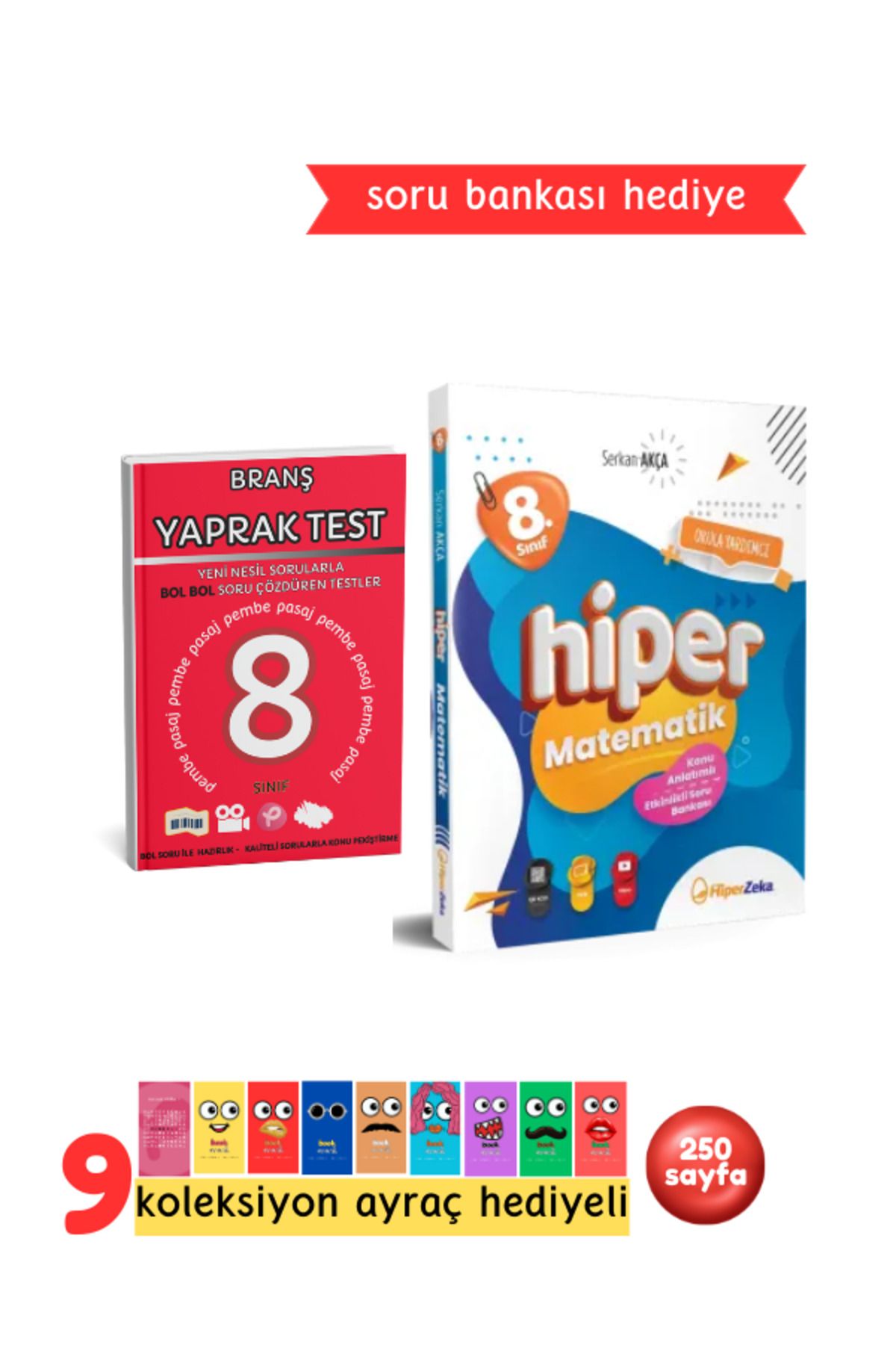 Pembe Yayınevi Hiper Zeka Yayınları 8. Sınıf Hiper Matematik Konu Anlatımlı - Etkinlikli Soru Bankası