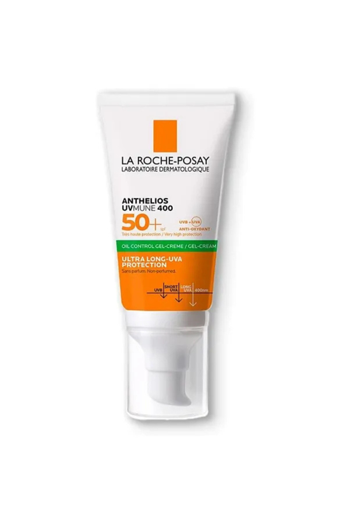 La Roche Posay Anthelios Anti-Shine SPF 50+ 50ml | Dry Touch Sunscreen for Oily & Sensitive Skin