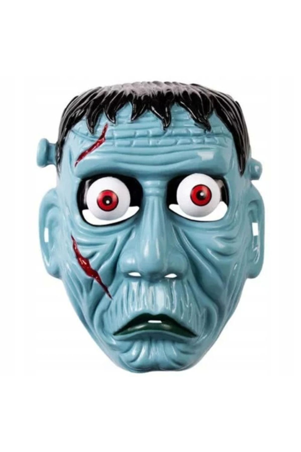 feifei Frankenstein Temalı Sallanan Oynar Gözlü Maske