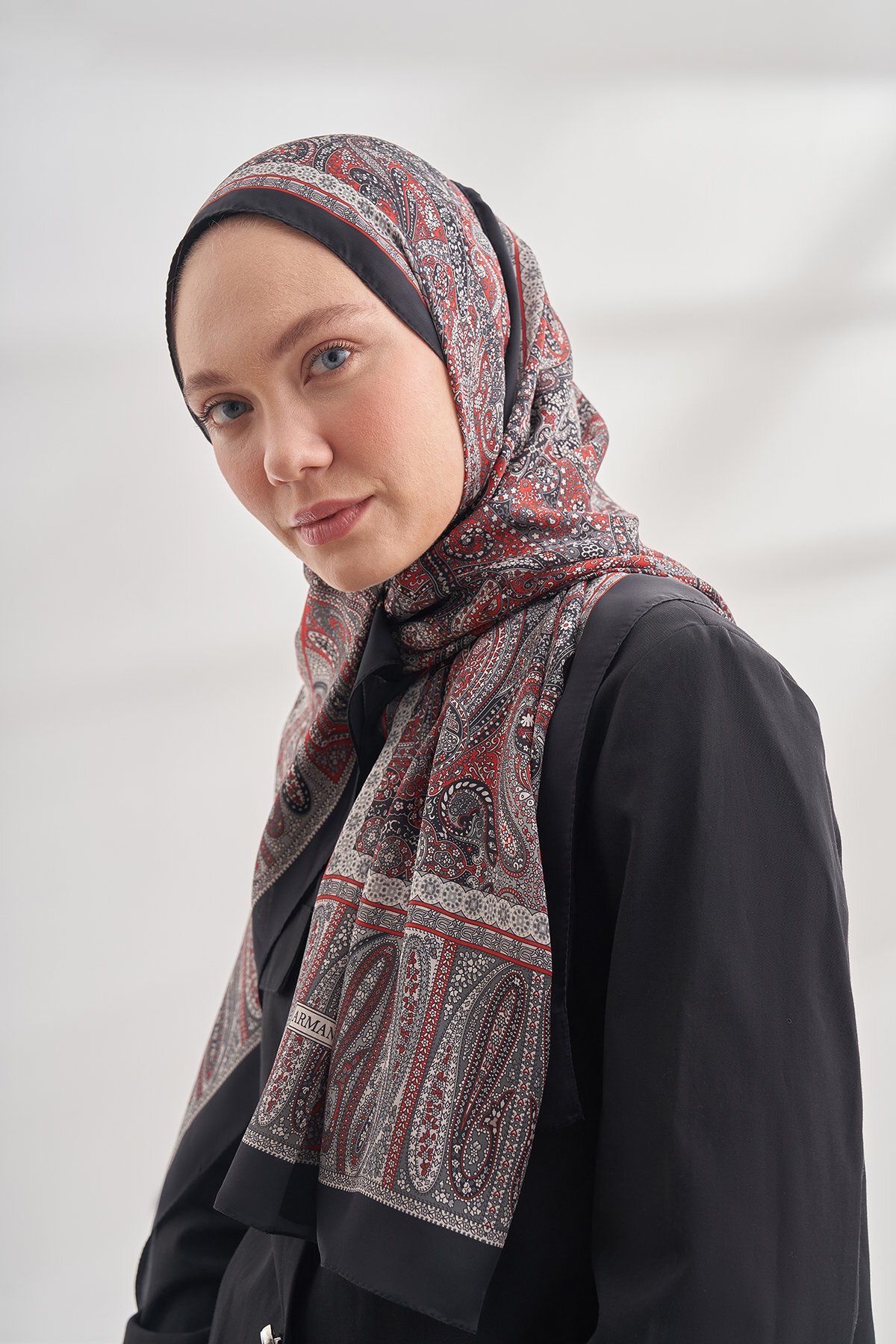 ARMANDA Retro Desen Etnik Vual Vintage Şal