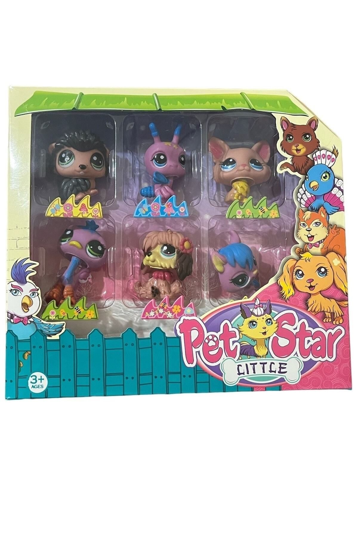 Ailenizin Oyuncakçısı Minişler 6 Lı Oyuncak Miniş Ailesi Miniş Arı Devekuşu Ostrich Bee