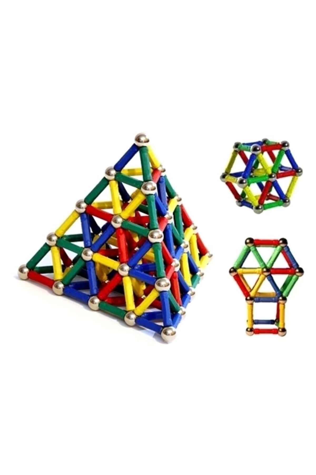 MT29 GİYİM Magnastix 74 Parça Manyetik Lego Seti (336336)