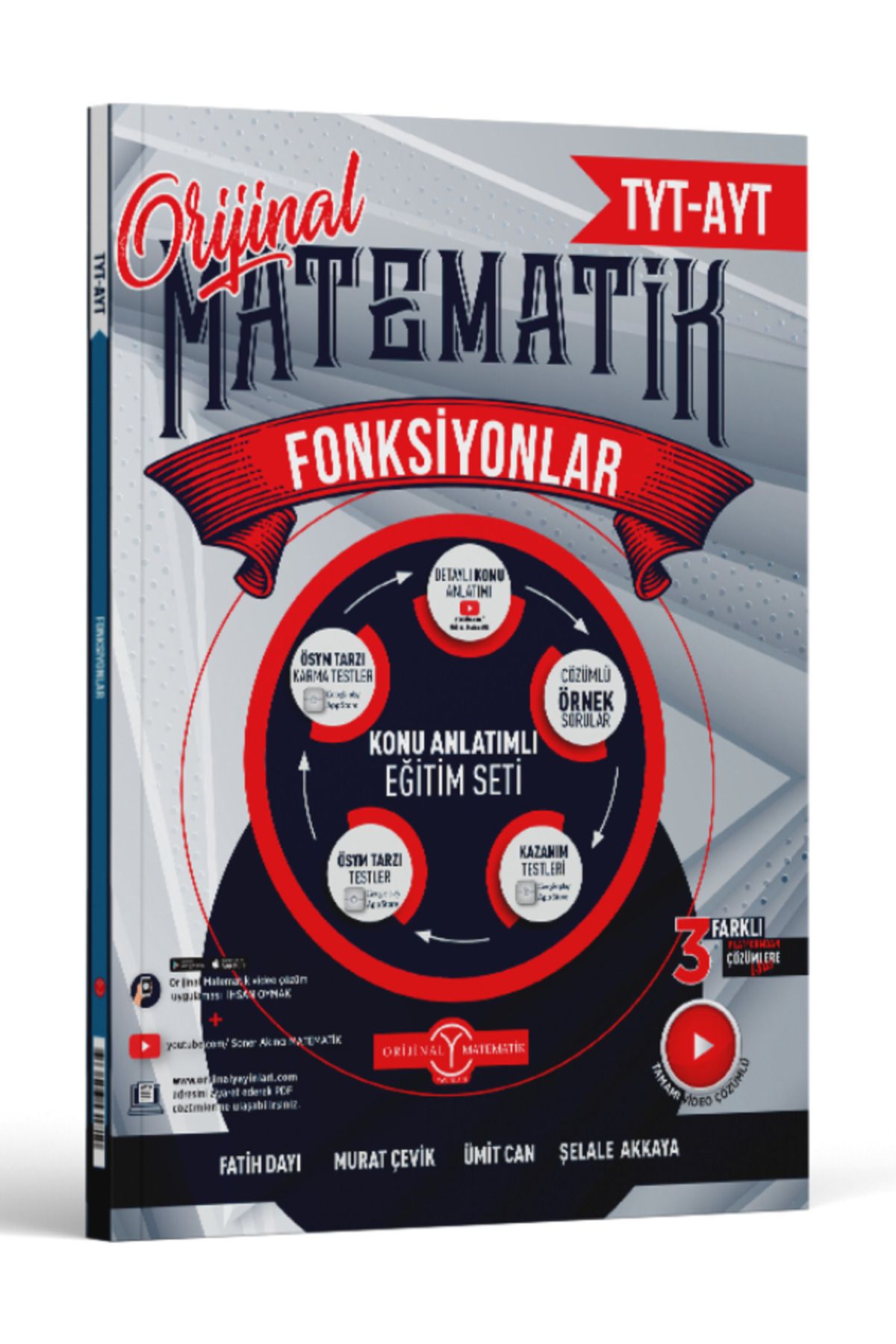 Orijinal Yayınları Orijinal TYT AYT Matematik Fonksiyonlar Konu Anlatımlı Fasikülü Orijinal Yayınları