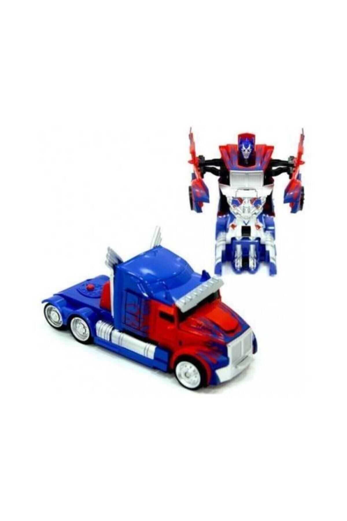 Ailenizin Oyuncakçısı Tek Tuşla Robota Dönüşen Transformers Optimus Çek Bırak Araba