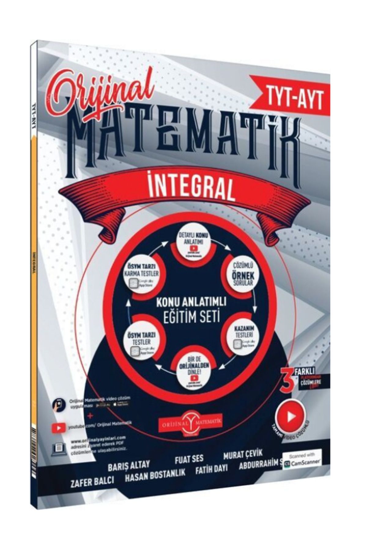 Orijinal Yayınları Orijinal TYT AYT Matematik İntegral Konu Anlatımlı Fasikülü Orijinal Yayınları
