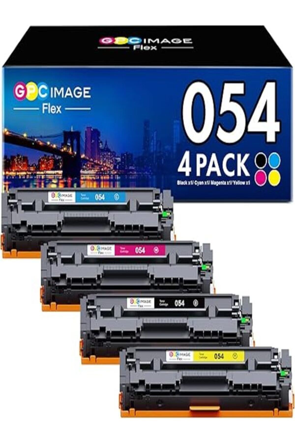 HP CRG- 054 MF645Cx MF643Cdw LBP623Cdw MF641Cw LBP621Cw MF642Cdw MF640C MF644Cdw 4 RENK AURA