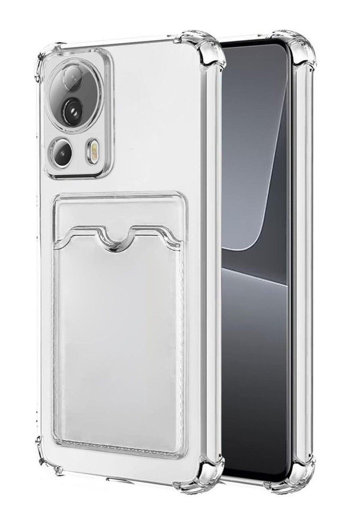 Di Aksesuar Xiaomi Mi 13 Lite Kartlıklı Şeffaf