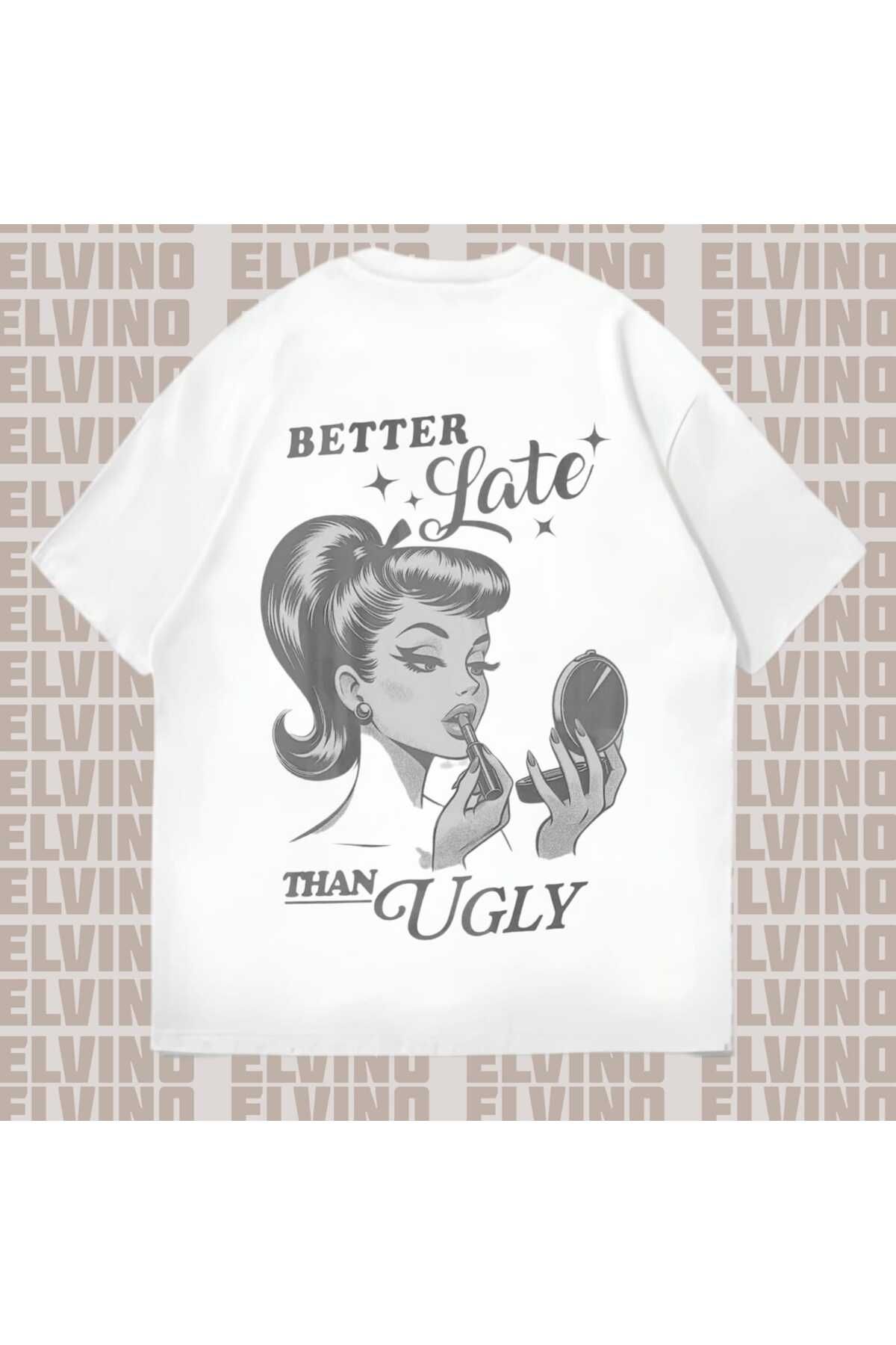 DuMia Kadın Baskılı Oversize Unisex Tshirt