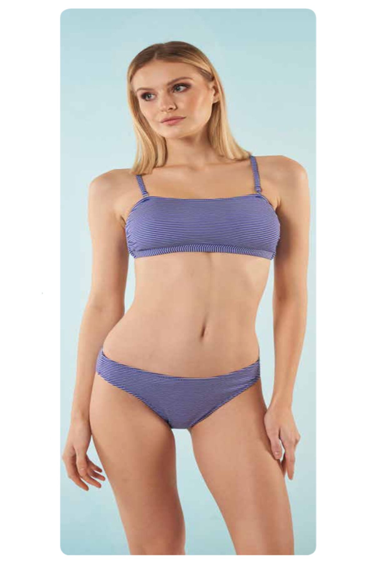 Fily İç Giyim ESTİVA İnce Askılı Bikini Takım