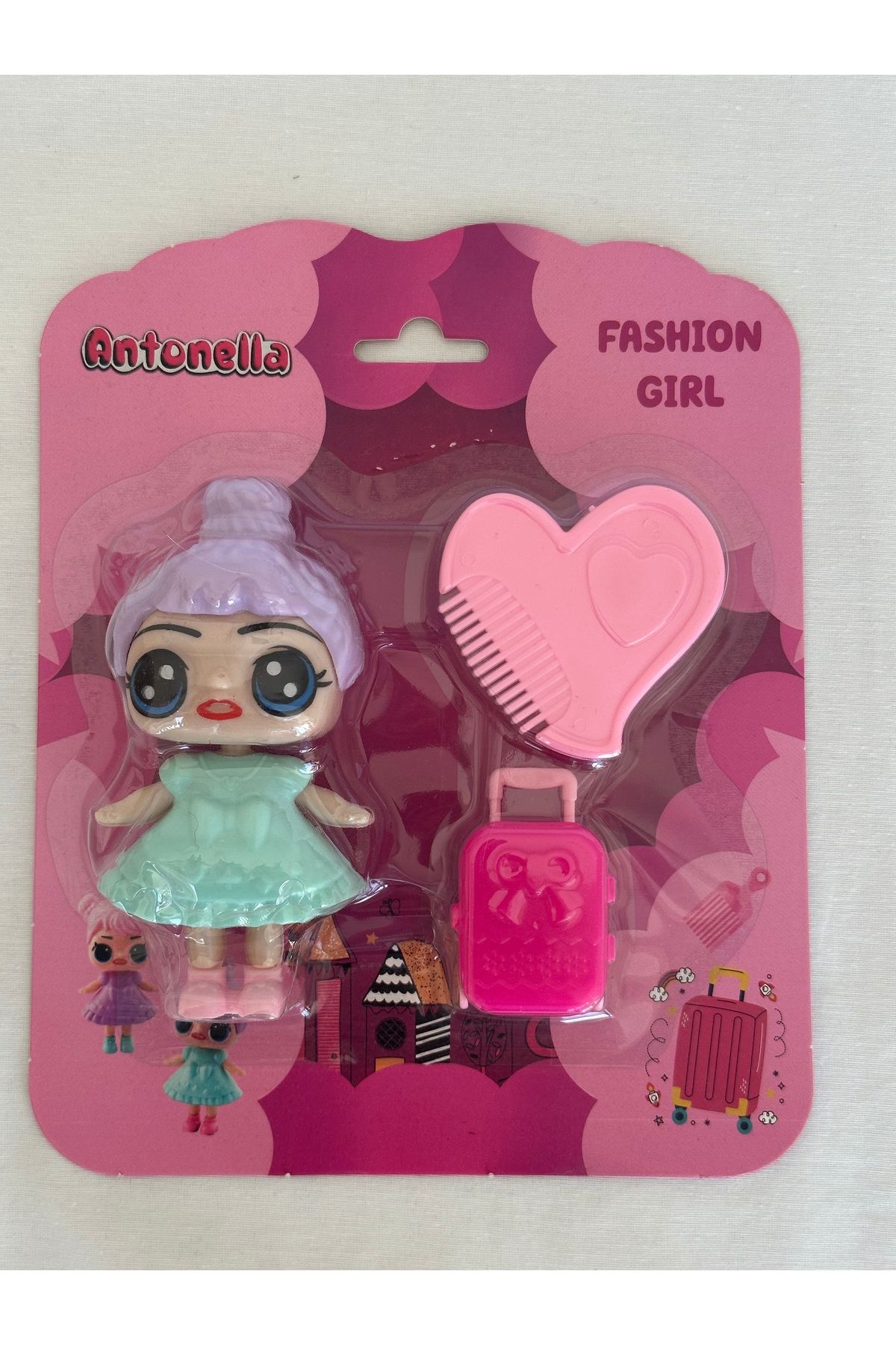 KaraNova Store AKSESUARLI TEKLİ FİGÜR BEBEK