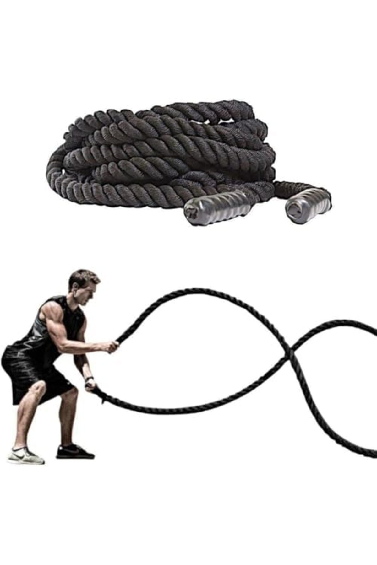 حبل التدريب - حبل المعركة والكارديو من BUNCA