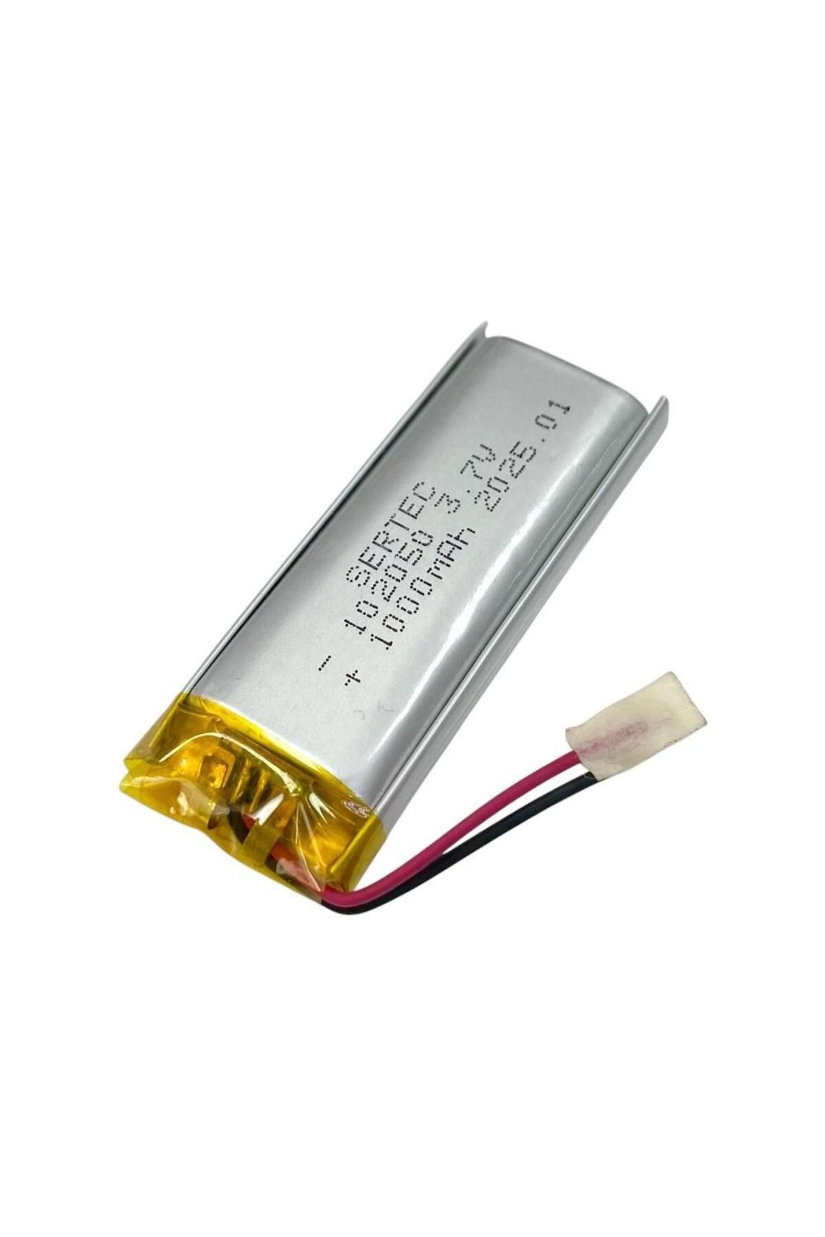 Sertec 102050 3.7V 1000mAh Li-Polymer Pil