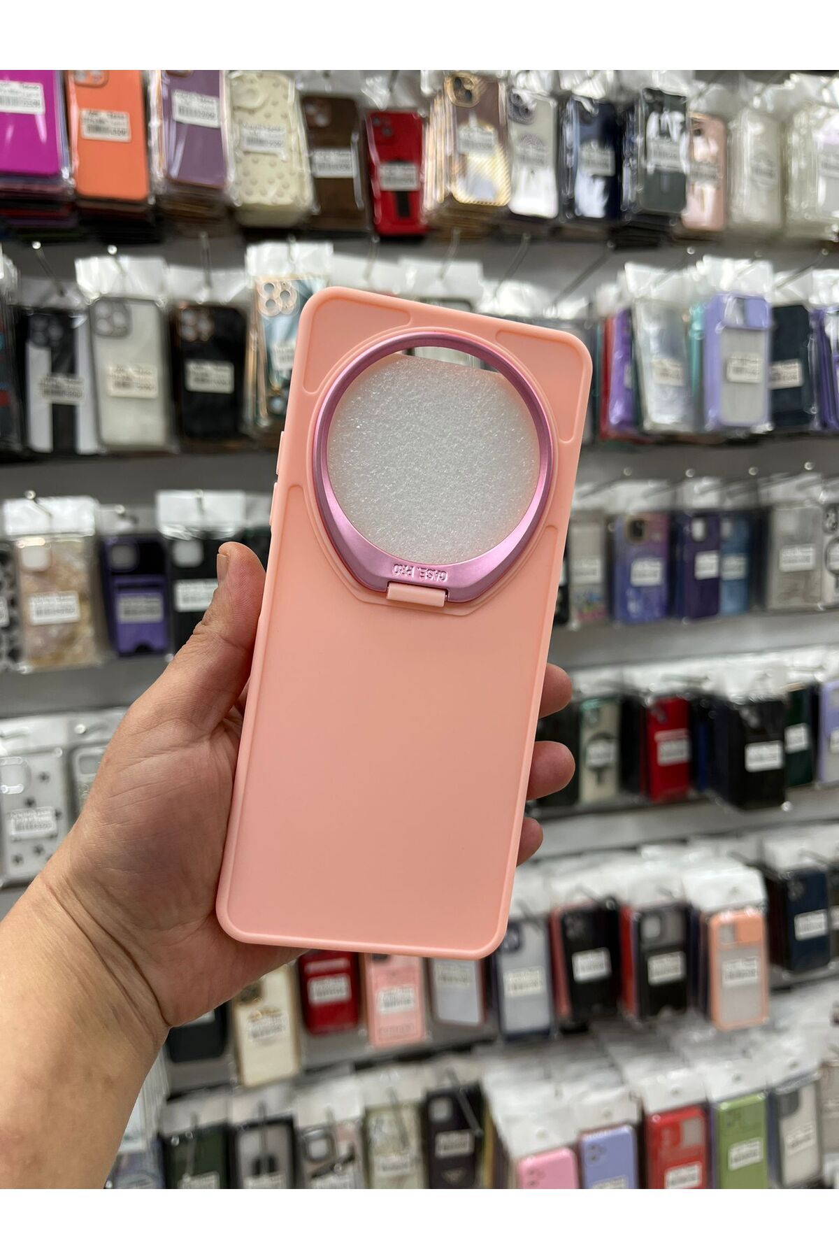 TECNOTREND XİAOMİ REDMİ 14C Stand Olabilen Tuşu Kolay Basmalı Lansman Kılıf