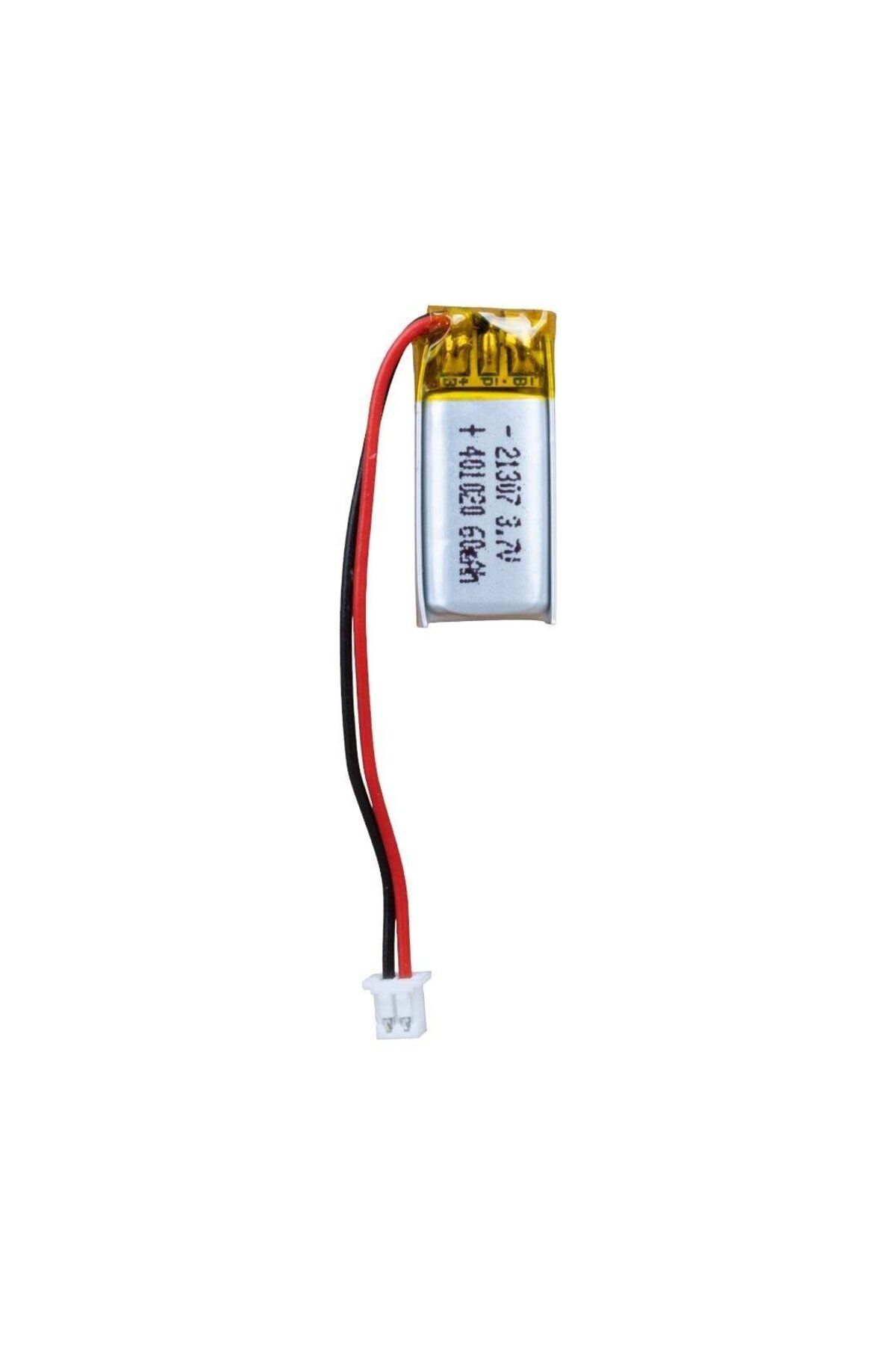 Powermaster 401020 3.7 Volt 60 Mah Lityum Polimer Pil